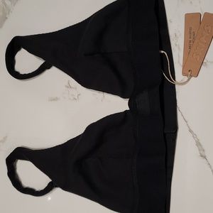 NWT Skims Cotton Plunge Bralette size small